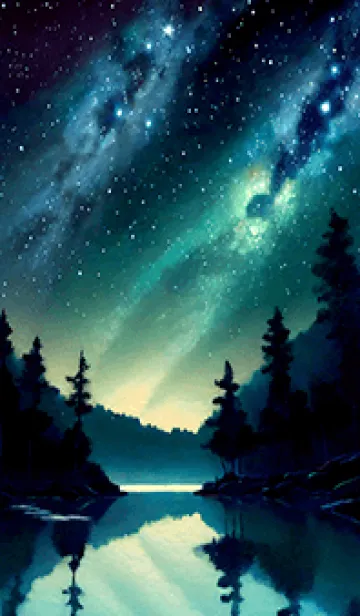 [LINE着せ替え] 穏やかな夜景の着せかえ/813の画像1