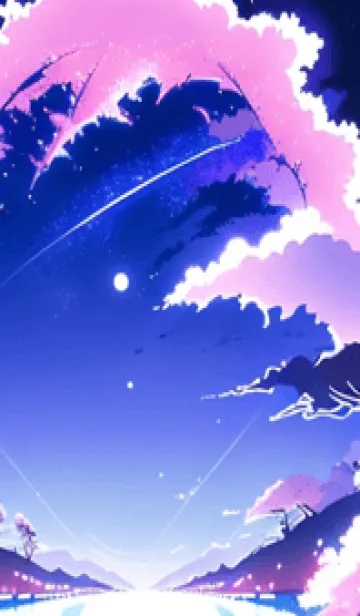 [LINE着せ替え] 冬のサクラ #CQHH211。の画像1