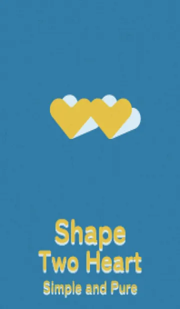 [LINE着せ替え] 2ハートのきせかえ 星の画像1