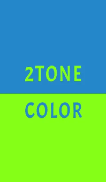 [LINE着せ替え] 2トーンカラー 2の画像1