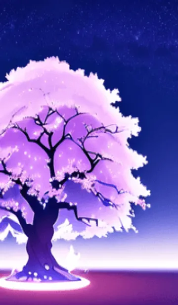 [LINE着せ替え] 冬のサクラ #CRWR019。の画像1