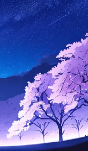 [LINE着せ替え] 冬のサクラ #CRWR018。の画像1