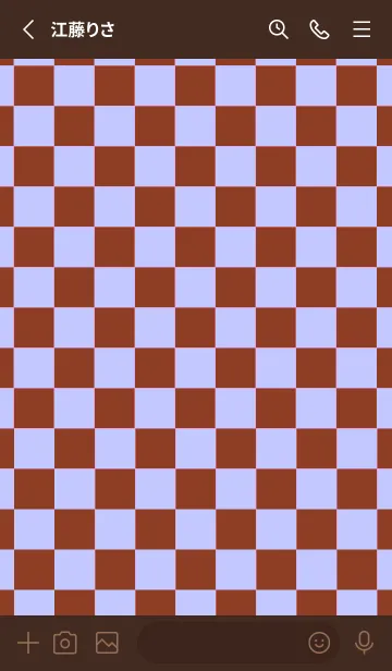 [LINE着せ替え] カラー チェック 81の画像2