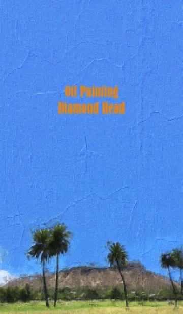 [LINE着せ替え] Oil Painting Diamond Head 11の画像1