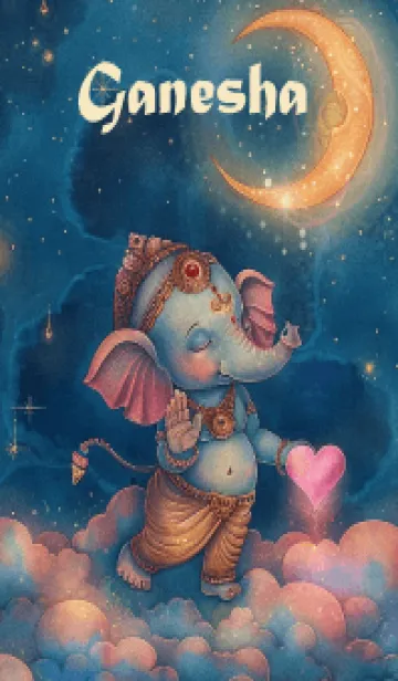 [LINE着せ替え] Ganesha, love fulfillment, wealth(JP)の画像1