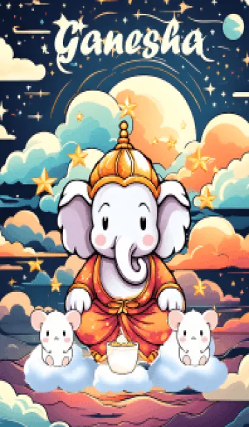 [LINE着せ替え] Ganesha bestows wealth(JP)の画像1