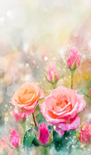 [LINE着せ替え] 薔薇(バラ)の花の着せかえ(R2749)の画像1