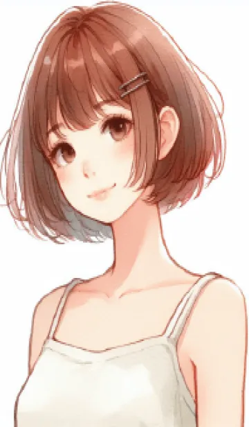 [LINE着せ替え] 爽やかでエネルギッシュなショートヘアの画像1