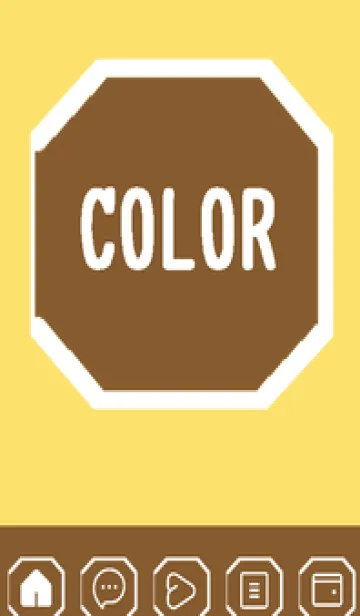 [LINE着せ替え] yellow color K51の画像1