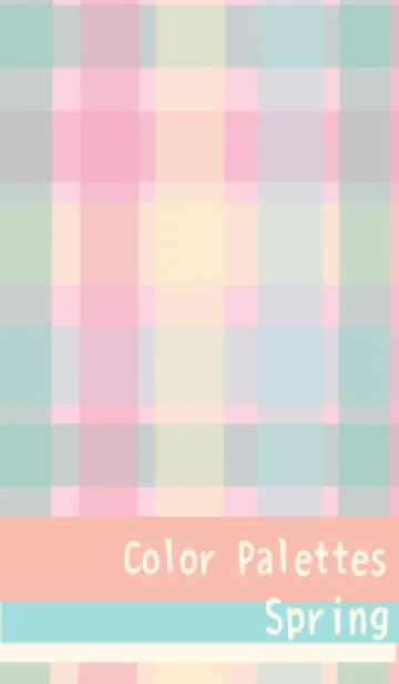 [LINE着せ替え] Color Palettes01 Springの画像1