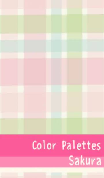 [LINE着せ替え] Spring Color Palettes2 Sakura.の画像1