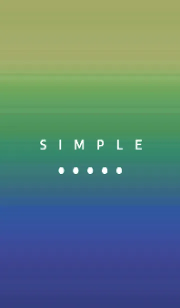 [LINE着せ替え] シンプル ミニドット グラデーション 40の画像1