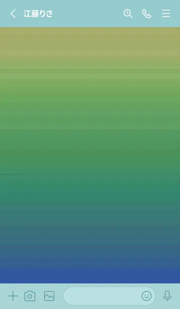 [LINE着せ替え] シンプル ミニドット グラデーション 40の画像2