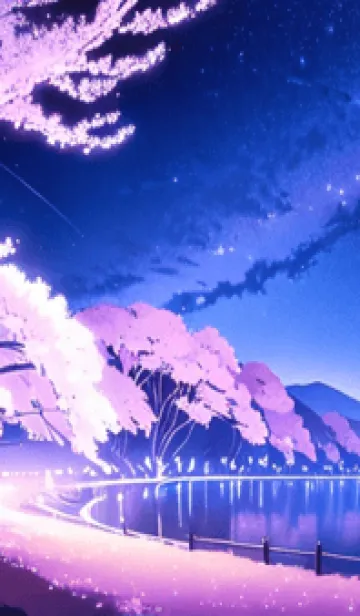 [LINE着せ替え] 冬のサクラ #CSJT010。の画像1