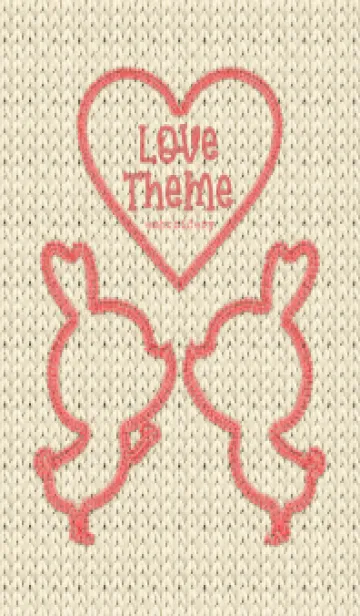 [LINE着せ替え] Love Theme Embroidery 80の画像1