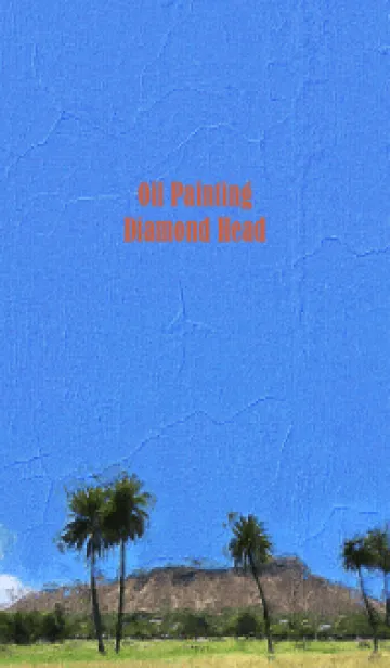 [LINE着せ替え] Oil Painting Diamond Head 12の画像1