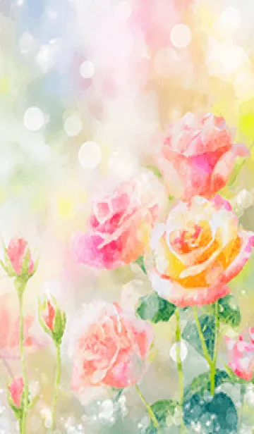 [LINE着せ替え] 薔薇(バラ)の花の着せかえ(R2762)の画像1