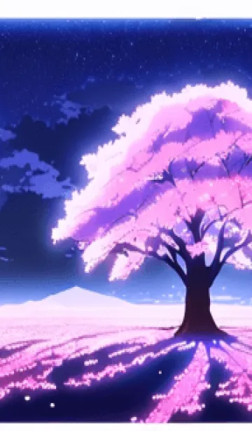 [LINE着せ替え] 冬のサクラ #CRWR027。の画像1