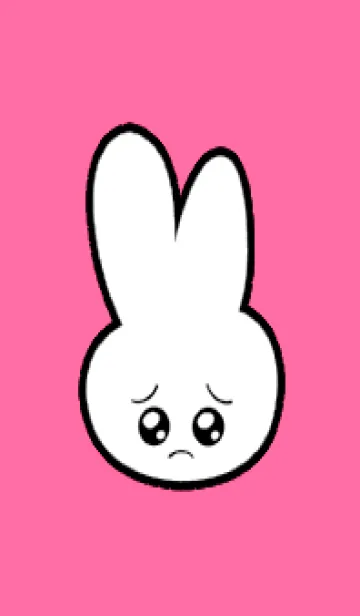 [LINE着せ替え] ぴえん うさぎ 188の画像1