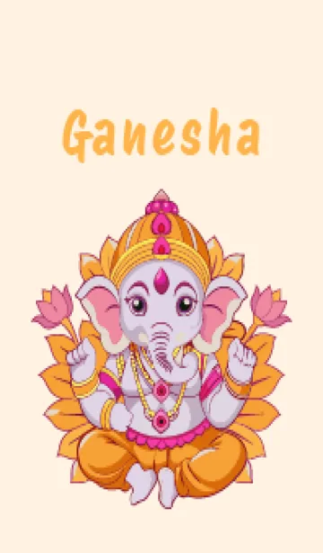 [LINE着せ替え] Ganesha brings luck and fortuneの画像1