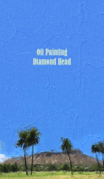 [LINE着せ替え] Oil Painting Diamond Head 14の画像1