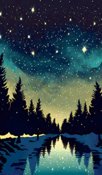 [LINE着せ替え] 穏やかな夜景の着せかえ/853の画像1