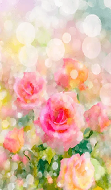 [LINE着せ替え] 薔薇(バラ)の花の着せかえ(R2775)の画像1