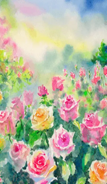 [LINE着せ替え] 薔薇(バラ)の花の着せかえ(R2778)の画像1