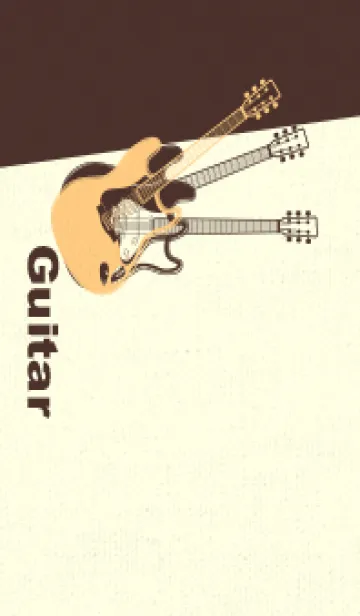 [LINE着せ替え] エレキギター Line  ゴールデンコーンの画像1