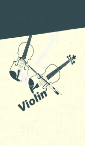 [LINE着せ替え] Violin 3カラー パールホワイトの画像1