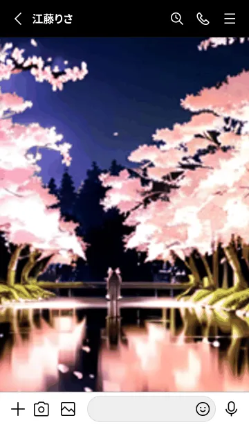 [LINE着せ替え] 桜花爛漫 #CSRaZ012。の画像2