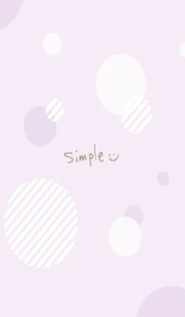 [LINE着せ替え] 丸 おしゃれ23の画像1