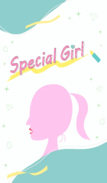 [LINE着せ替え] Everybody is Special Girlの画像1