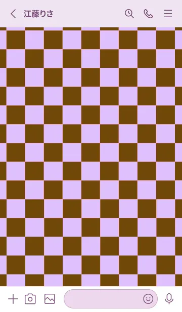 [LINE着せ替え] カラー チェック 82の画像2