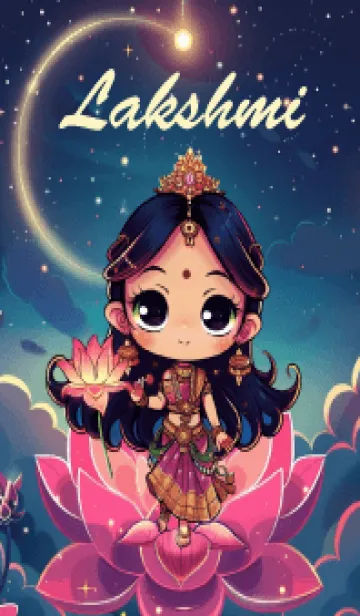 [LINE着せ替え] Lakshmi, wealth, debt relief(JP)の画像1