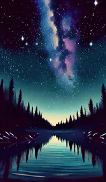 [LINE着せ替え] 穏やかな夜景の着せかえ/870の画像1