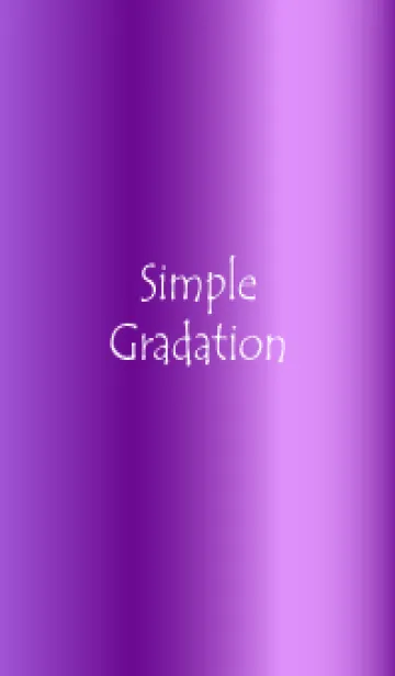 [LINE着せ替え] Simple Gradation -GlossyPurple 22-の画像1