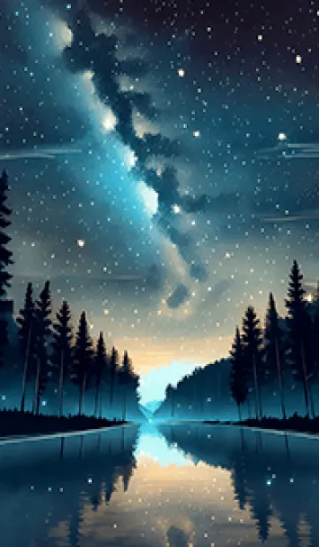 [LINE着せ替え] 穏やかな夜景の着せかえ/872の画像1