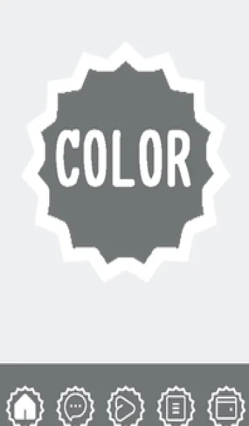 [LINE着せ替え] bw color M51の画像1