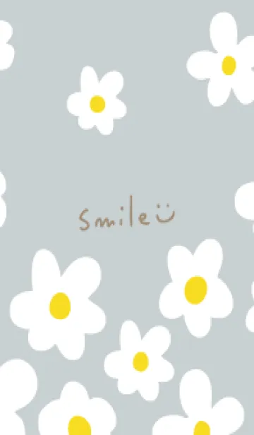 [LINE着せ替え] 白い花 斜め 舞う15の画像1