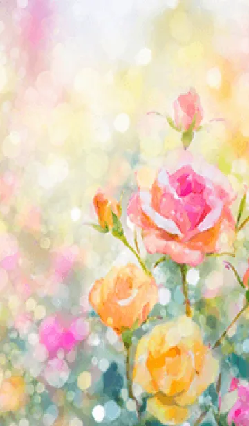 [LINE着せ替え] 薔薇(バラ)の花の着せかえ(R2793)の画像1