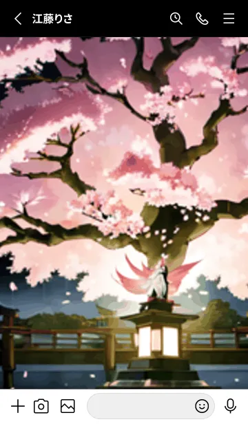 [LINE着せ替え] 桜花爛漫 #CTHK014。の画像2