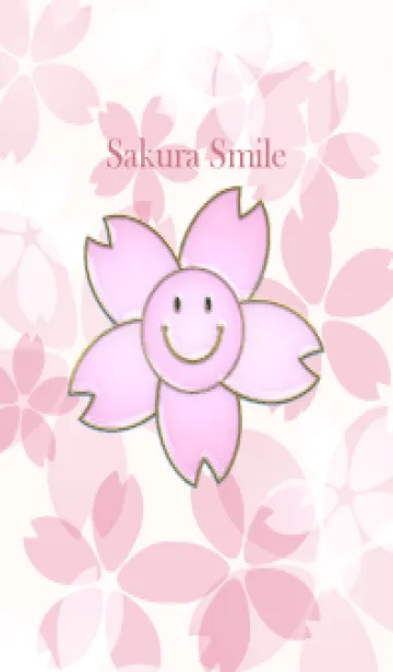 [LINE着せ替え] Sakura Smile Enamel Pin 2の画像1