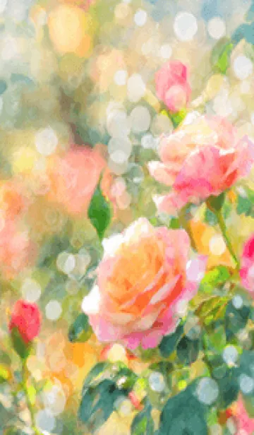 [LINE着せ替え] 薔薇(バラ)の花の着せかえ(R2798)の画像1