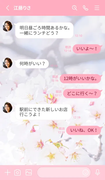 [LINE着せ替え] SakuraPhoto 52 Not AIの画像3