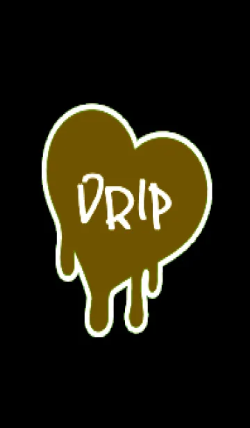 [LINE着せ替え] ドリップ ハート 18の画像1