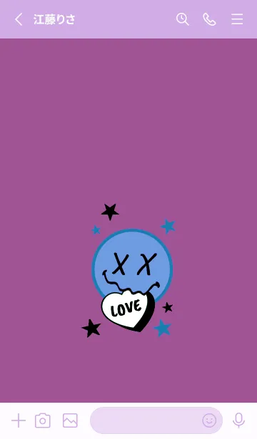 [LINE着せ替え] ラブ スマイル 190の画像2