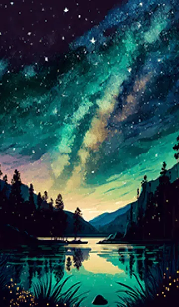 [LINE着せ替え] 穏やかな夜景の着せかえ/886の画像1