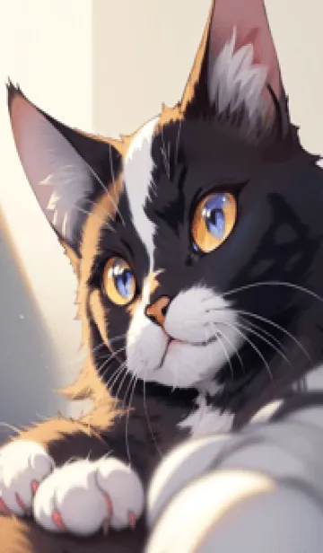 [LINE着せ替え] 夢幻の猫 NGxKの画像1