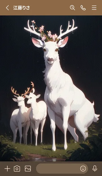 [LINE着せ替え] 山的精灵 DaOlの画像2